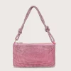 Lavish Alice Dina Rhinestone Mini Shoulder Bag In Pink Clearance