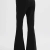 Lavish Alice Emelie Fit & Flare Tailored Trouser In Black Cheap