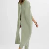 Lavish Alice Rayna Longline Cape Tailored Jumpsuit In Sage Green Shop