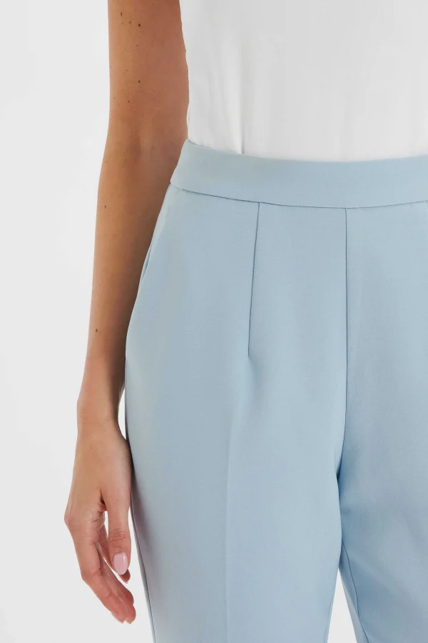 Lavish Alice Vanessa Tapered Leg Trouser In Cornflower Blue Store